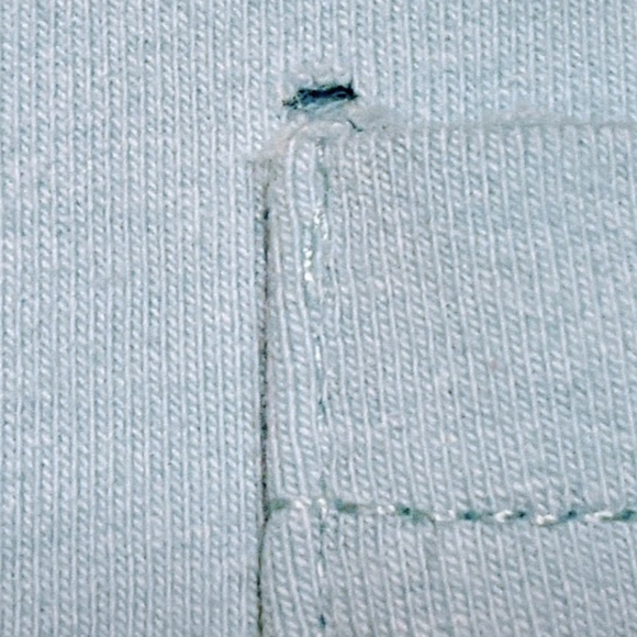 Baby blue long sleeved pocket dress sz 7Y - Picture 2 of 3